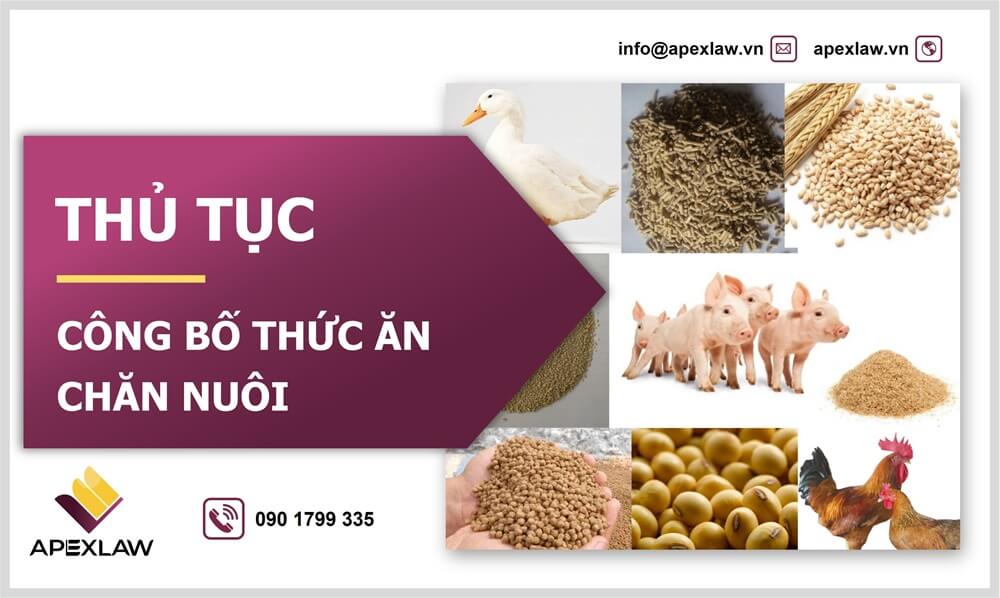 Thủ tục công bố thức ăn chăn nuôi mới nhất