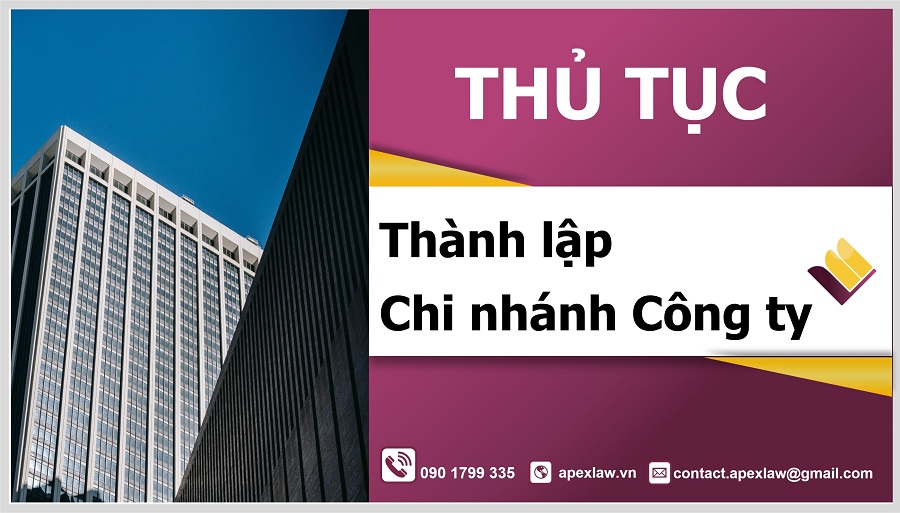 Thành lập chi nhánh công ty