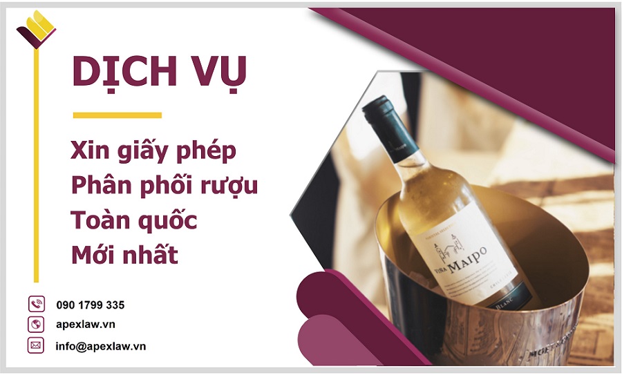 giấy phép phân phối rượu