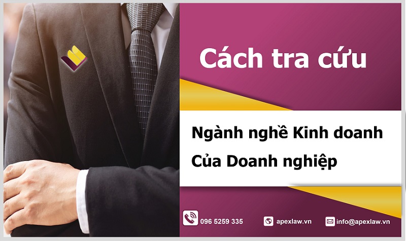 Cách tra cứu ngành nghề kinh doanh