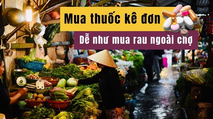 bán tràn lan thuốc kê đơn