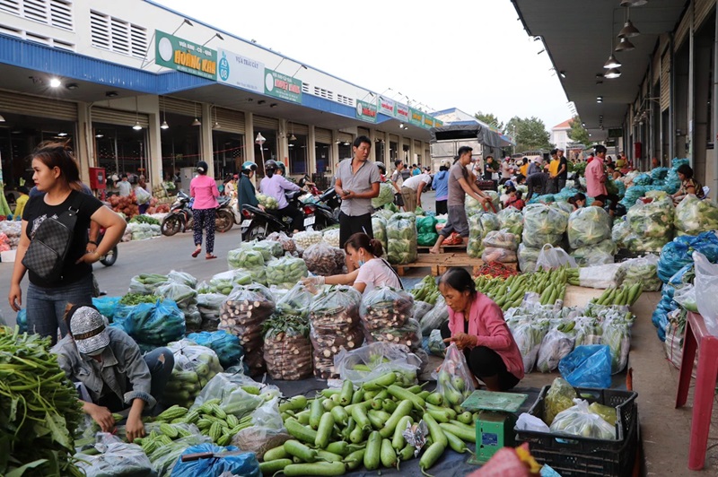 Bảo đảm an toàn vệ sinh ở chợ đầu mối