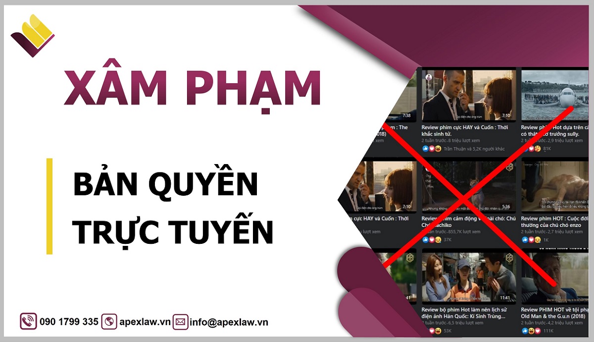 Xâm phạm bản quyền trực tuyến