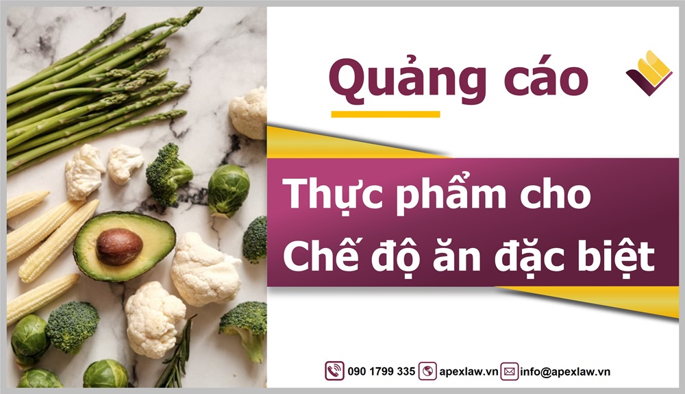 thẩm quyền cấp phép quảng cáo thực phẩm cho chế độ ăn đặc biệt